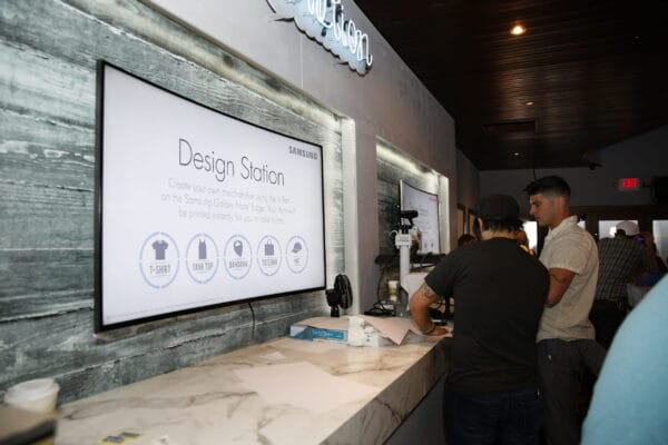 A general view of atmosphere at the Samsung Studio at SXSW 2015 on March 13, 2015 in Austin, Texas.