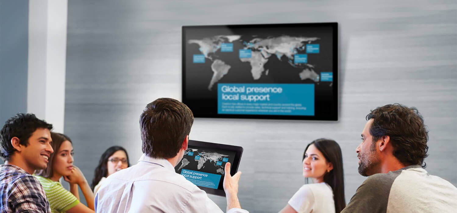 Touchless Technology Solutions with Crestron AirMedia®